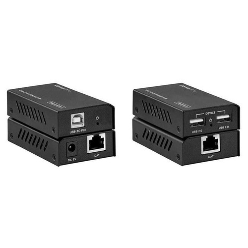 KanexPro KAN-EXT-USB2100M Compact USB 2.0 over Cat6 Extender Transmitter / Receiver 100M KanexPro KAN-EXT-USB2100M Compact USB 2.0 over Cat6 Extender Transmitter / Receiver 100M