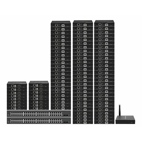 4K 16x80 HDMI Matrix Over Wireless LAN with iPad App