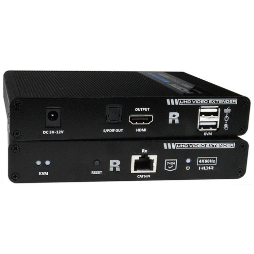 NTI ST-C6USB4K18GB-230T 4K 18Gbps HDMI USB KVM Extender via One CAT6/6a/7 Cable