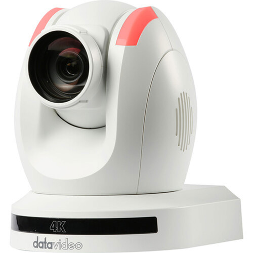 Datavideo PTC-285W 4K HDMI/3G-SDI Autotracking PTZ Camera with 12x Optical Zoom (White)