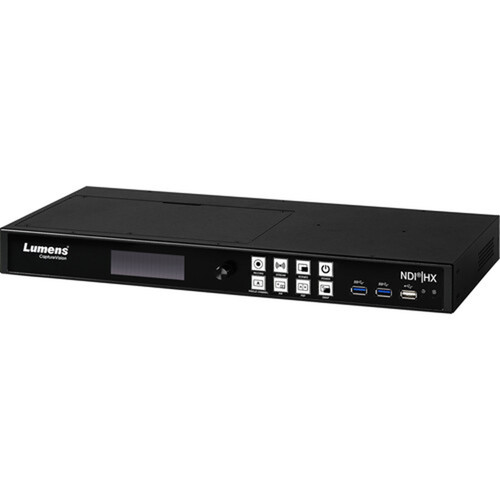 Lumens LC100N CaptureVision System 2-Channel HD Recorder/Processor/Encoder with NDI