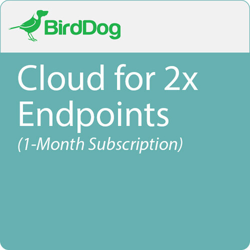 BirdDog BDCLOUD1M Cloud for 2 x Endpoints (1-Month Subscription)
