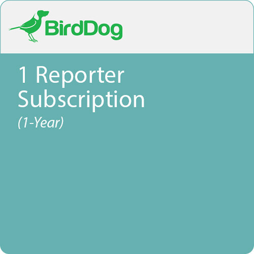 BirdDog BIRDDOGREP12M 1 Reporter Subscription (1 Year)