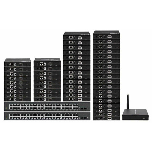 4K 18x32 HDMI Matrix Over Wireless LAN with iPad App