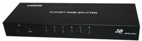 1X12 HDMI Splitter - 4K & HDMI 1.4 compliant w/HDMI Booster