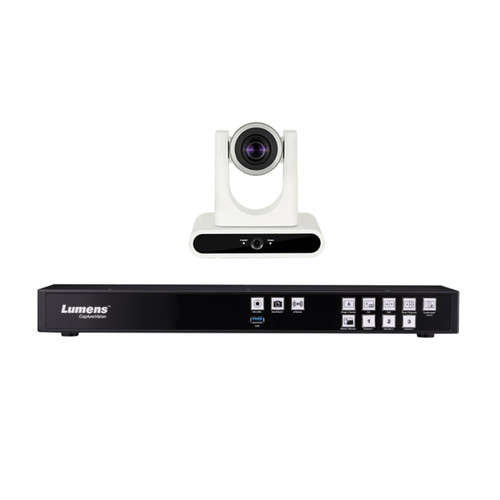 Lumens LC200BUNDLETR40W Capture Vision System w/4-Channel HD Switcher - White