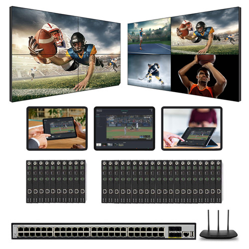 1080p 10x20 HDMI Over LAN Matrix Switcher w/Real Time iPad Video Preview