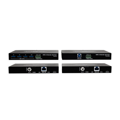 100m USB 3.2 & 3.0 Extender with RS232 & FSYNC and PoE