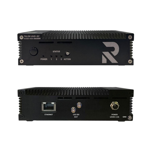 Osprey 96-02028R TALON UHD-SCD Rugged 12G-SDI UHD60 H.265 HEVC/H.264 AVC 10bit 4:2:2 Video Decoder