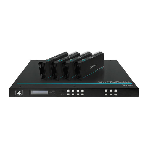 Zenty ZT-118 4x4 4K 60Hz HDBaseT HDMI Matrix Extender 130ft
