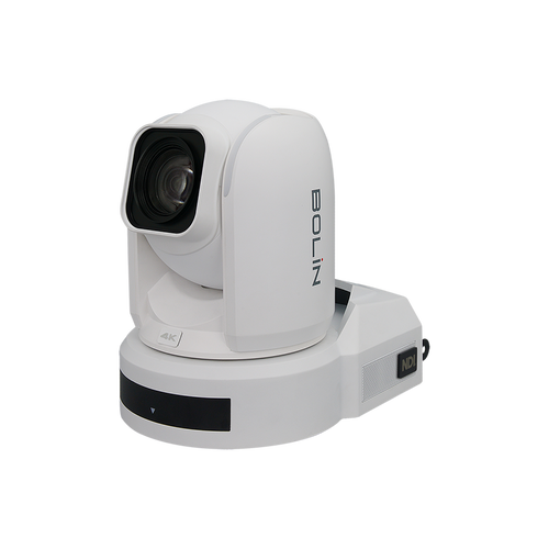 Bolin Technology R9-420NW NDI High Bandwidth 4K60 PTZ Camera with 20X Zoom (White)