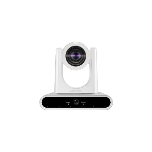 Lumens VC-TR60A Dante AV-HW 4K Dual Lens Speaker Tracking Camera (White)