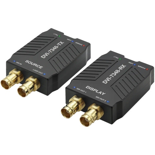 DVIGear DVI-7348 1x LC 12G-SDI Fiber Optic Extender