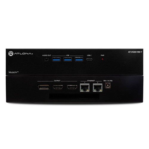 Atlona AT-VGW-HW-T2 Velocity Hardware Gateway for AV Control, Room Scheduling & Device Management