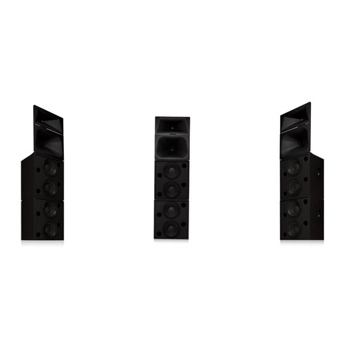 QSC SC-443C 3-Way Screen Channel Loudspeaker, Bi- or Tri-Amp