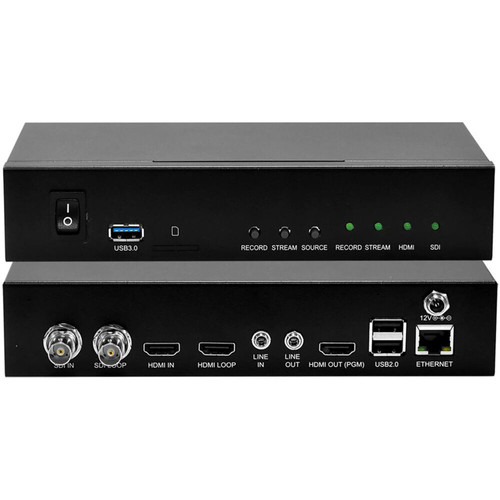 DVDO StreamRec-1 Full HD Single Channel HDMI/SDI Streamer Recorder