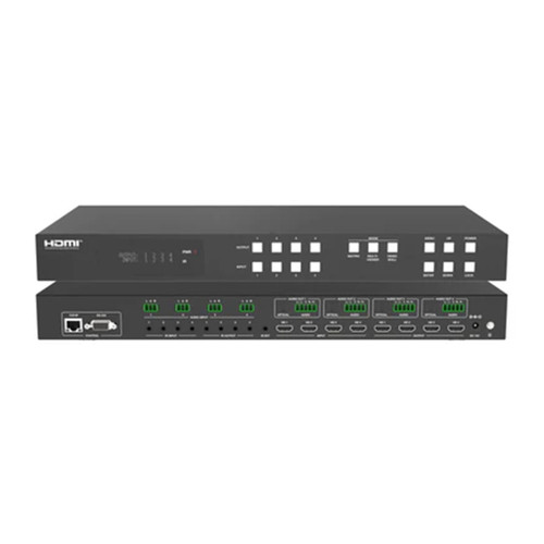 DVDO Matrix-44SS-MV-VW 4K 4x4 Seamless HDMI Matrix Switcher & Video Wall Controller with Multiview & Audio Outputs
