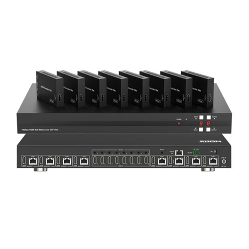 DVDO Matrix-88-CAT 4K 8x8 HDMI Matrix Switcher with Mirrored Category Outputs