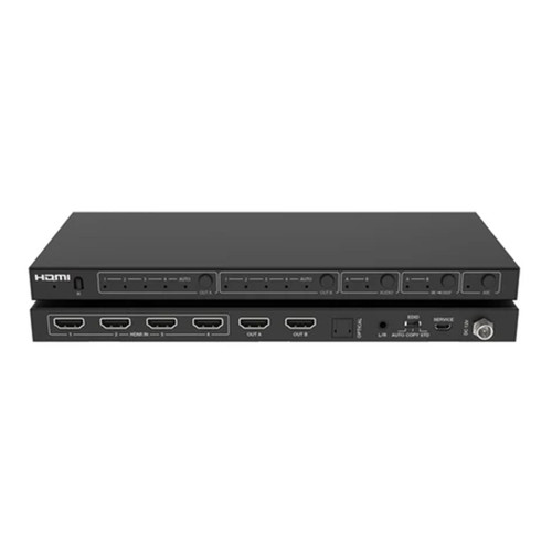 DVDO Matrix-42b 4K 4x2 HDMI Matrix Switcher with Audio Outputs, HDR & ARC