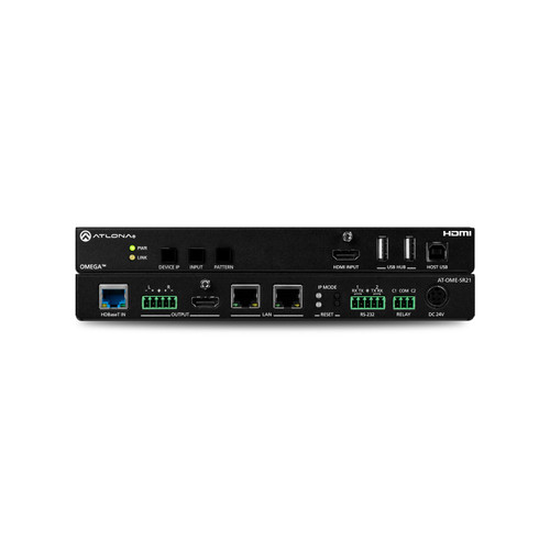 Atlona AT-OME-SR21 2×1 AV Switcher & HDBaseT Receiver With Scaler