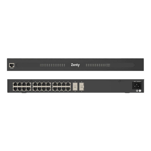 Zenty ZT-421 24 Port AV over IP PoE Gigabit Network Switch 330W
