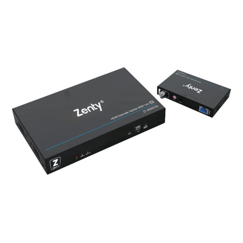 Zenty ZT-478 1x4 4K 60Hz HDMI Extender Splitter with Audio Extraction