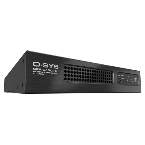 QSC SPA-Qf 60x4 4-Channel Network Amplifier For Q-SYS Platform