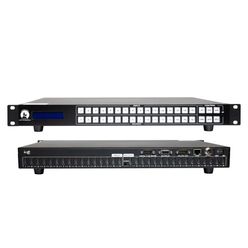 WolfPack 16x16 4K30 HDMI Matrix Switcher – Apps & WEB GUI, RS232/TCP/IP Control