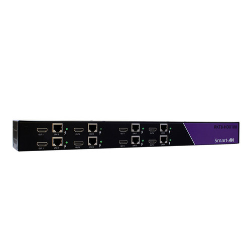 Smart-AVI RKT8-HDX100-S 8-Port HDMI Rackmount Extender