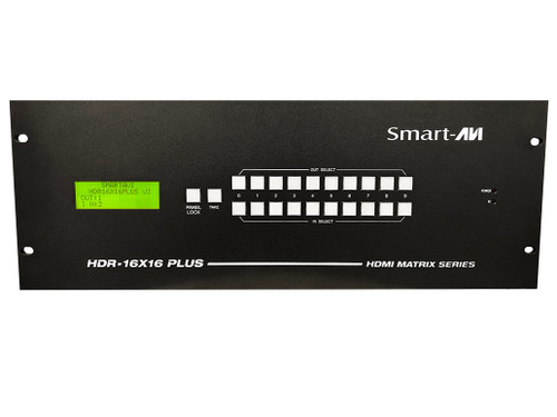 Smart-AVI HDR-16X16-PLUS-V3-S 16x16 HDMI Matrix Switch with RS-232, IR, and IP Control