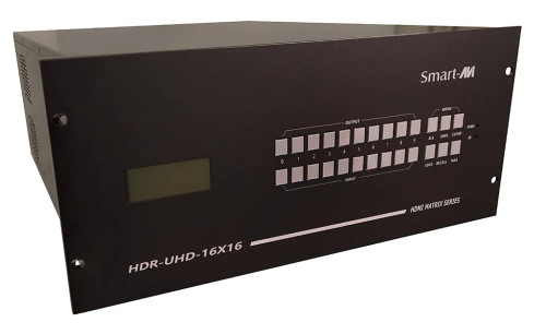 Smart-AVI HDR-UHD-16x16-S 16×16 Ultra HD (4k/60Hz) Seamless Matrix