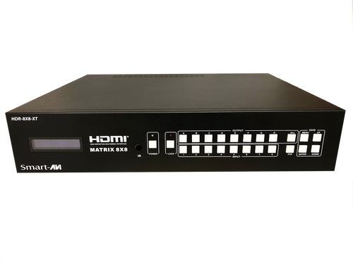 Smart-AVI HDR-8x8-XT-S 4K 8×8 HDMI Matrix with POE