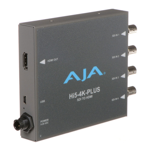 AJA Hi5-4K-Plus Pristine 3G-SDI to HDMI 2.0 Conversion