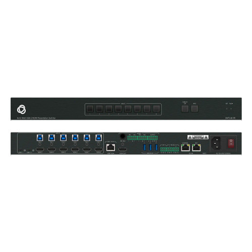 Kramer SWT3-81-PR 8x1:2 4K60 USB–C/HDMI Presentation Switcher