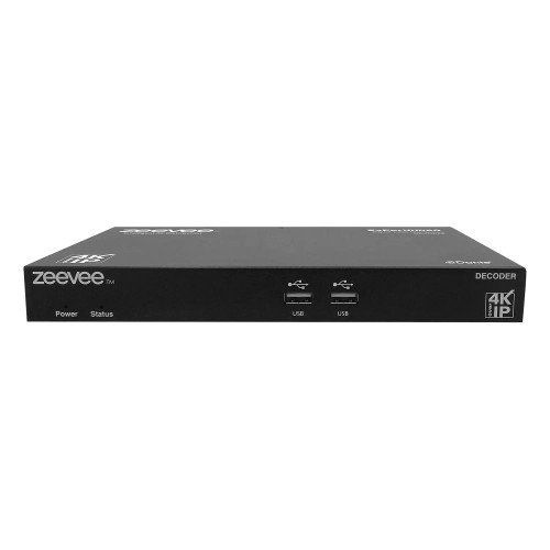 ZeeVee ZUHD60-2DA Dual LAN with Dante Decoder
