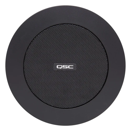 QSC AD-C.SAT-BK 2.75 Inch Small-Format Passive Ceiling Satellite Loudspeakers (Black, Pair)