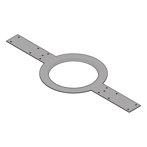 QSC AC-MR4 Flanged Mud Ring Brackets for AC-C4T Loudspeaker (6-Pack)