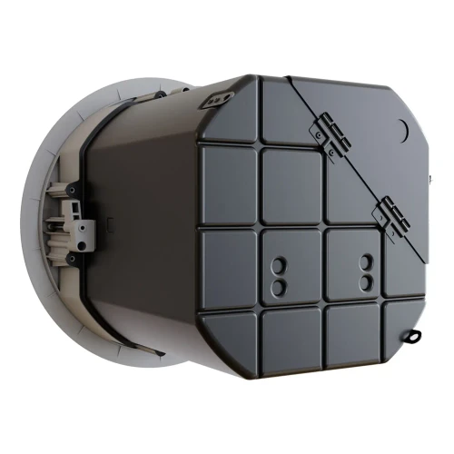QSC AD-C6T-HC 6.5 Inch 2-Way Passive Ceiling-Mount Loudspeaker (Pair, White, High-Ceiling)