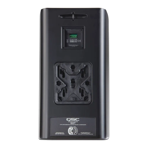 QSC AD-S8T-BK AcousticDesign Series 8 Inch 2-Way 200W Surface-Mount Loudspeaker (Single, Black)