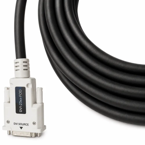 DVIGear DVI-2367-FOD 8x LC 50/125u MMF Optical Plenum Cable Black, 67 Meters