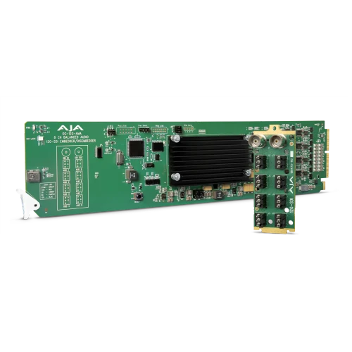 AJA OG-12G-AMA 12G-SDI Analog Audio Embedder/Disembedder