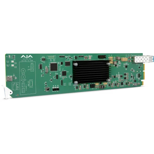 AJA OG-Hi5-12G-TR 12G-SDI to HDMI 2.0 Conversion with LC Fiber Transceiver