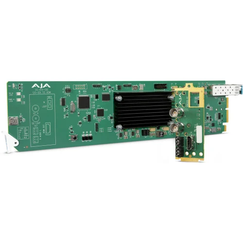 AJA OG-Hi5-12G-R 12G-SDI to HDMI 2.0 Conversion with LC Fiber Receiver