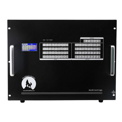WolfPack Modular HDMI 2.0 Matrix Switcher with HDBaseT 3.0 – Build Your Own up to 36x36