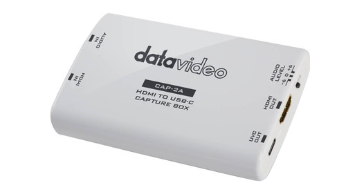 Datavideo CAP-2A HDMI to USB-C Capture Box