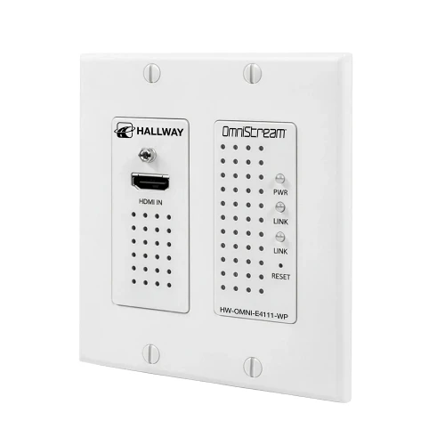 Atlona HW-OMNI-E4111-WP OmniStream AVoIP Encoder Wall Plate