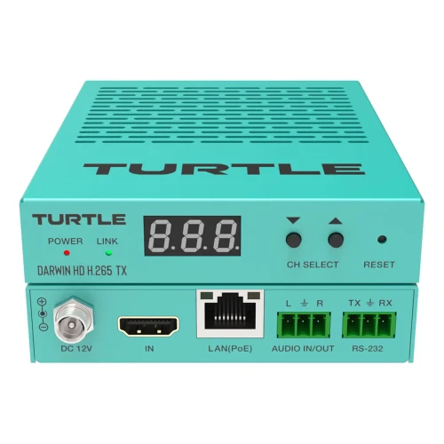 Turtle AV TAV-DARWINHD-TX Darwin HD H.265 HDMI 1080p60 4:4:4 AV-over-IP Transmitter