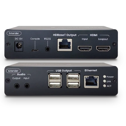 WolfPack 4K60Hz HDMI KVM Extender with USB 2.0