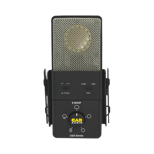 CAD Audio E100VP USA Series Equitek Large-Diaphragm Variable Pattern Studio Condenser Microphone