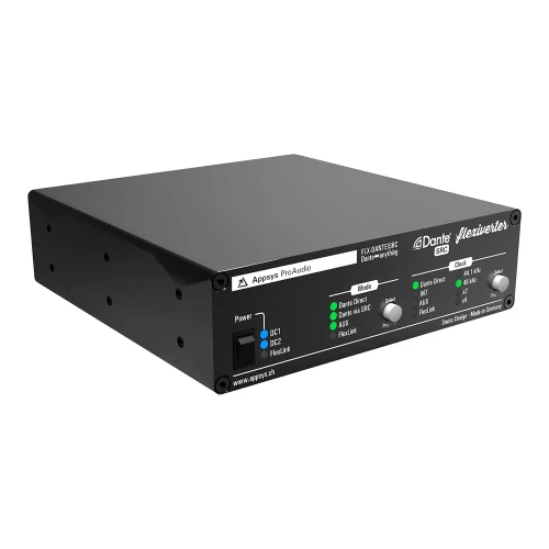 Appsys ProAudio FLX-DANTE/SRC Flexiverter 64x64 Dante-to-Anything DAC with SRC